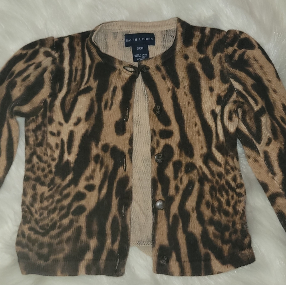 Girls Cardigan Ralph Lauren - Picture 2 of 2